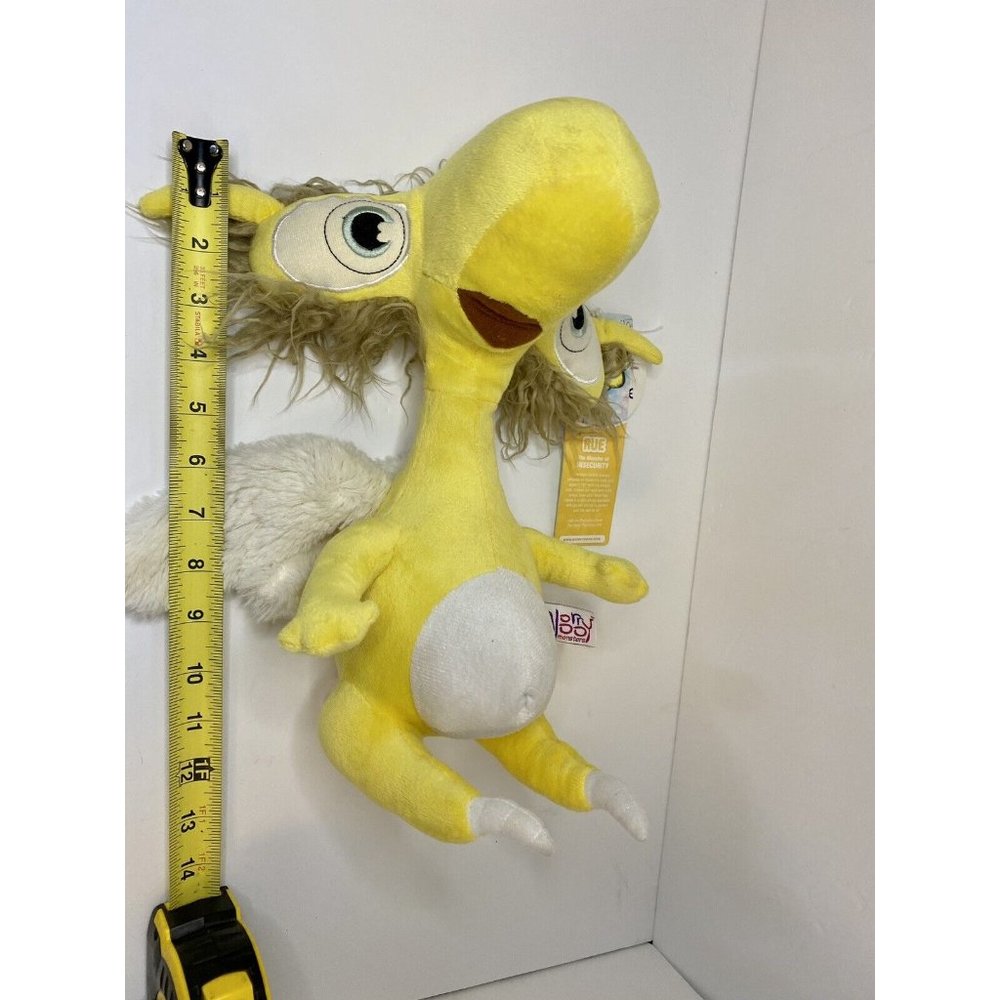 Worry Woo Rue Monster of Insecurities Plush 12" Doll Yellow 2013 W/ Tags Stuffed - Picture 14 of 14